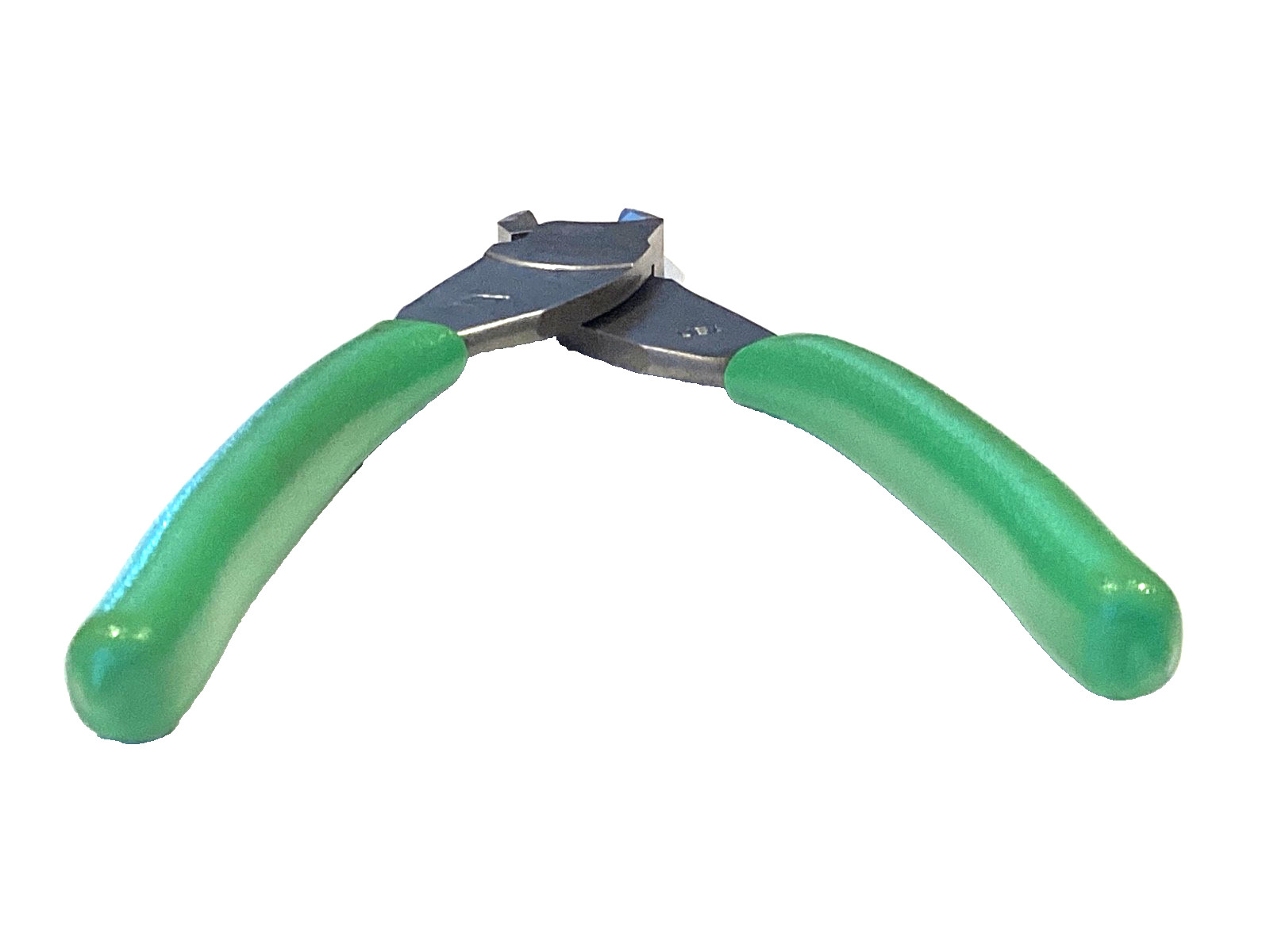 Snap on Tools 7” GREEN Soft Grip Vector Edge Diagonal Cutter Pliers 87ACF NICE