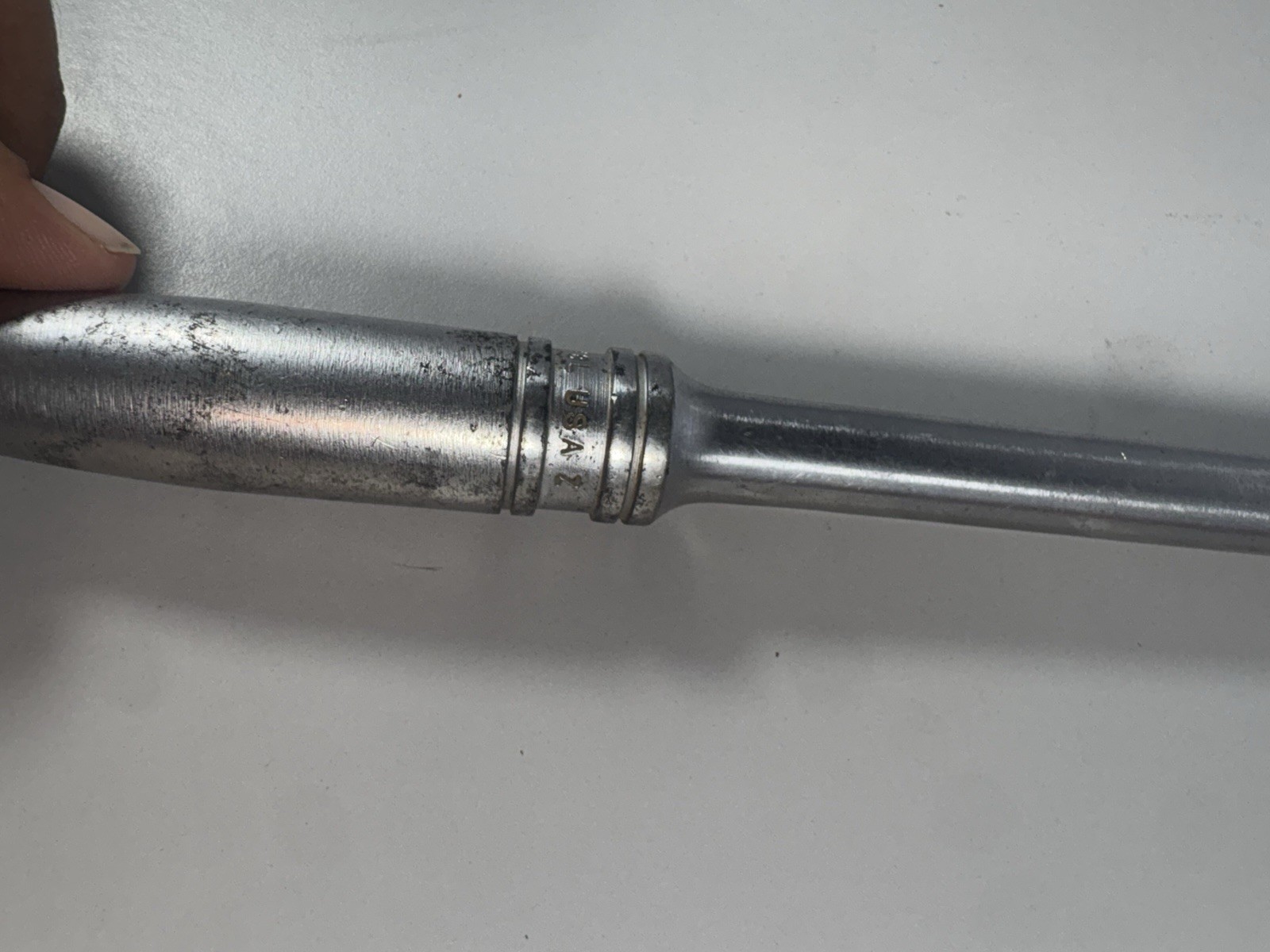 Vintage Snap-On 3/4” Drive SAE Socket Set w/ Flex Breaker Bar & Socket Rail
