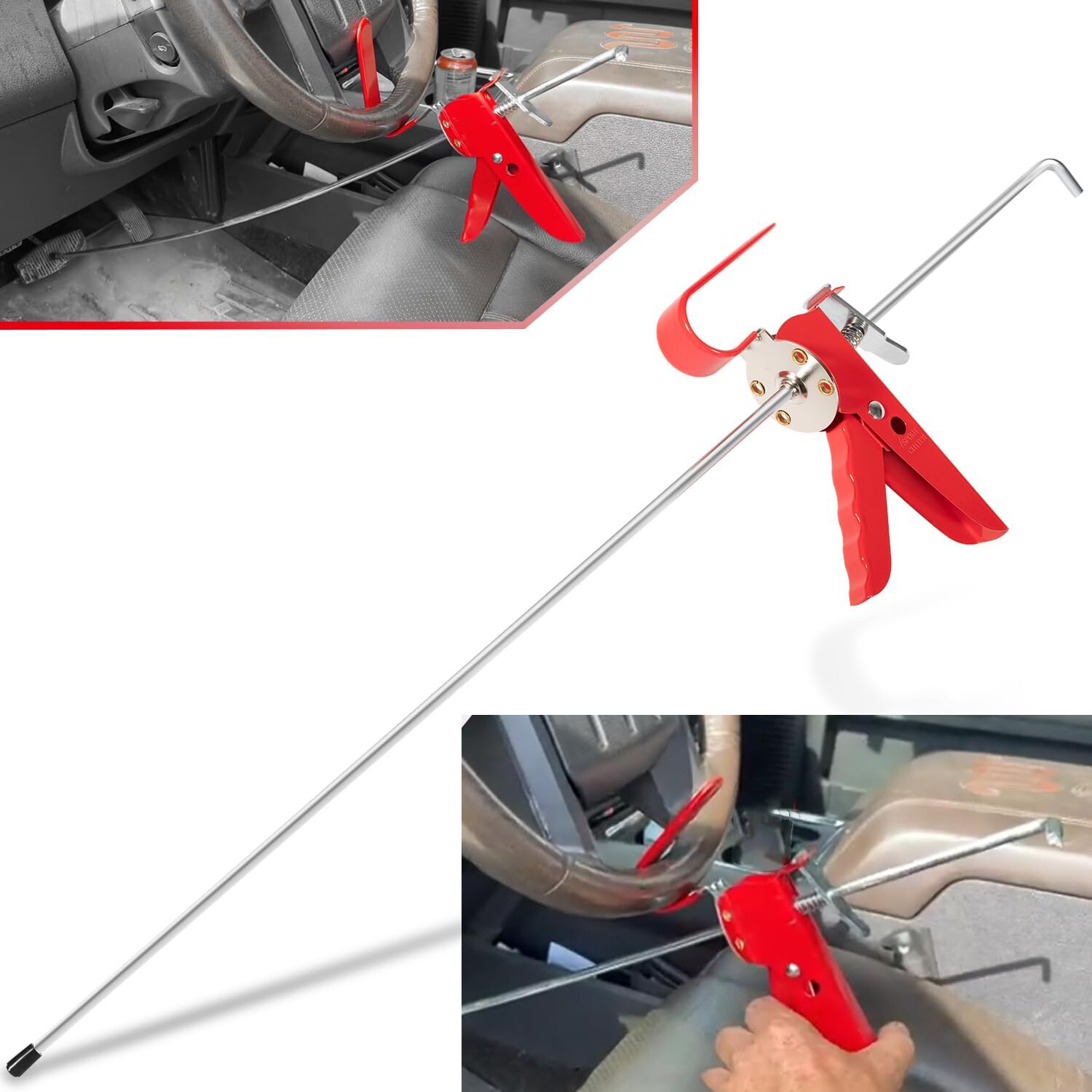 THE393 Universal Adjustable Pedal Depressor Tool