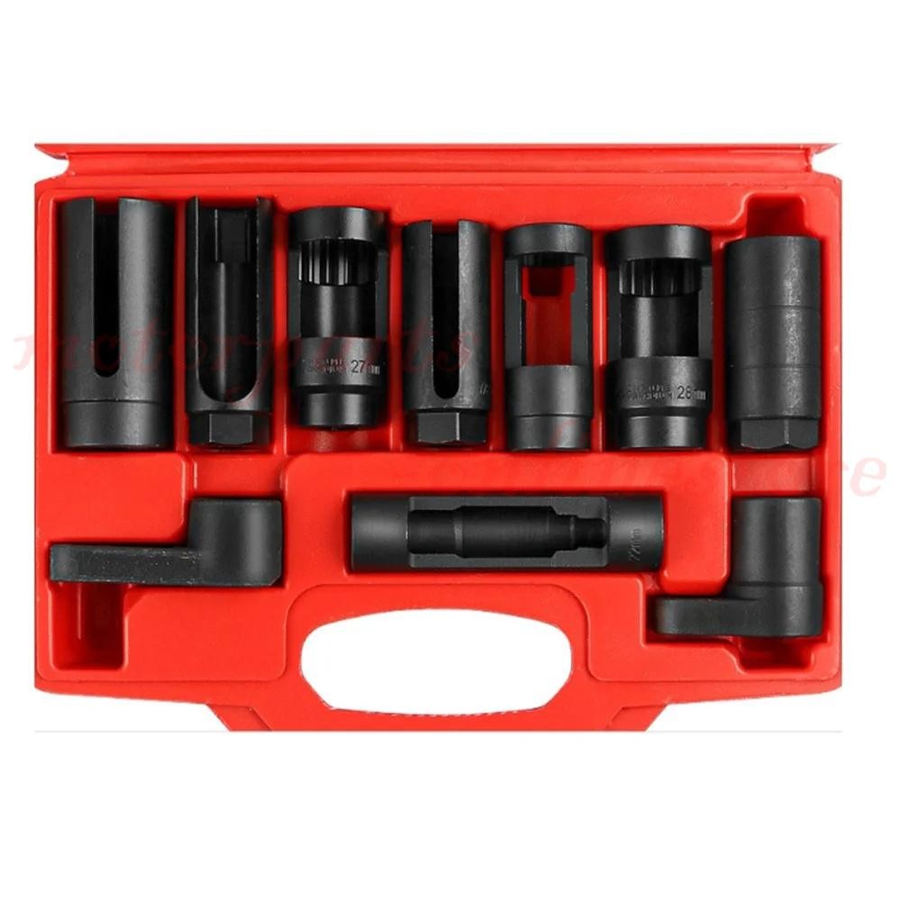 5/10Pcs O2 Oxygen Sensor Socket Wrench 3/8″ 1/2″ 22mm Auto Repair Installer Tool