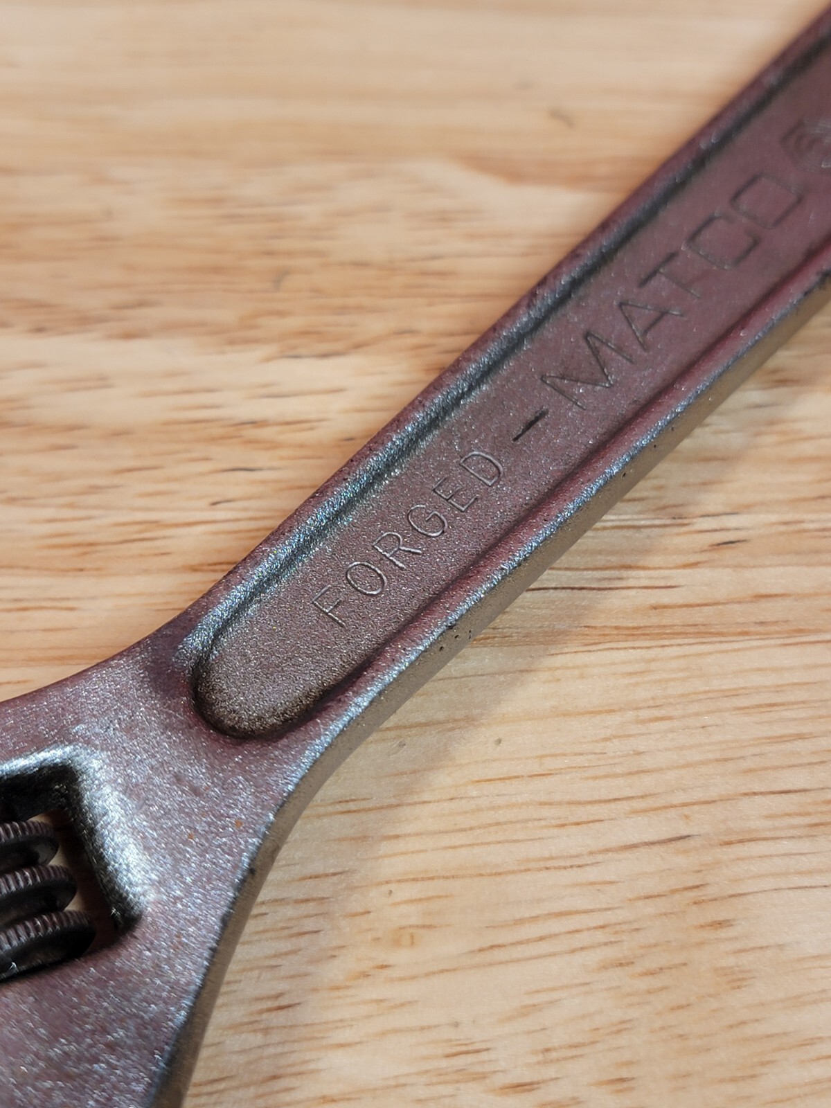 Matco Tools AJ8W 8″ Adjustable Wrench Made In USA