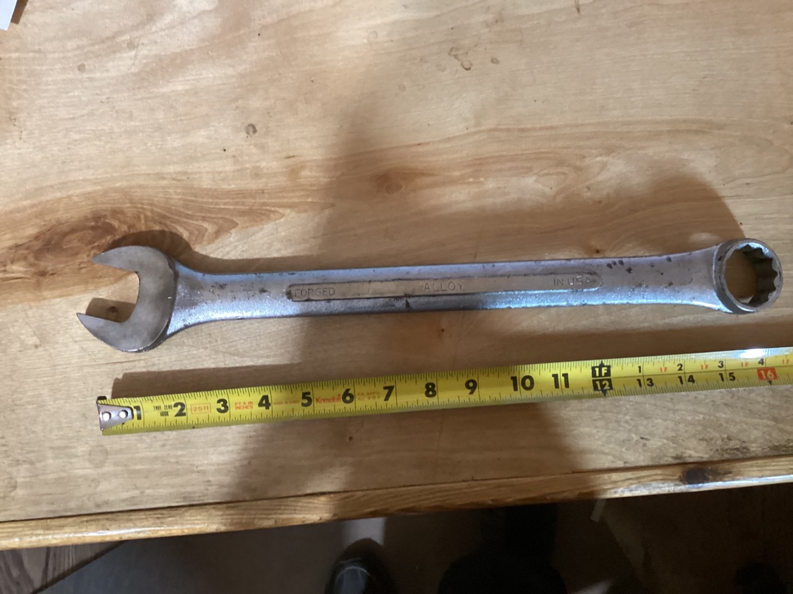 S-K Tool USA 1-1/4″ 12-Point Combination Wrench C40 Jumbo Standard Sk 17″ Long