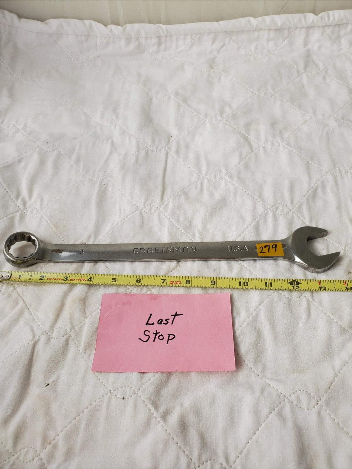 CRAFTSMAN 1″ No.45985 Combination Wrench LOT 279
