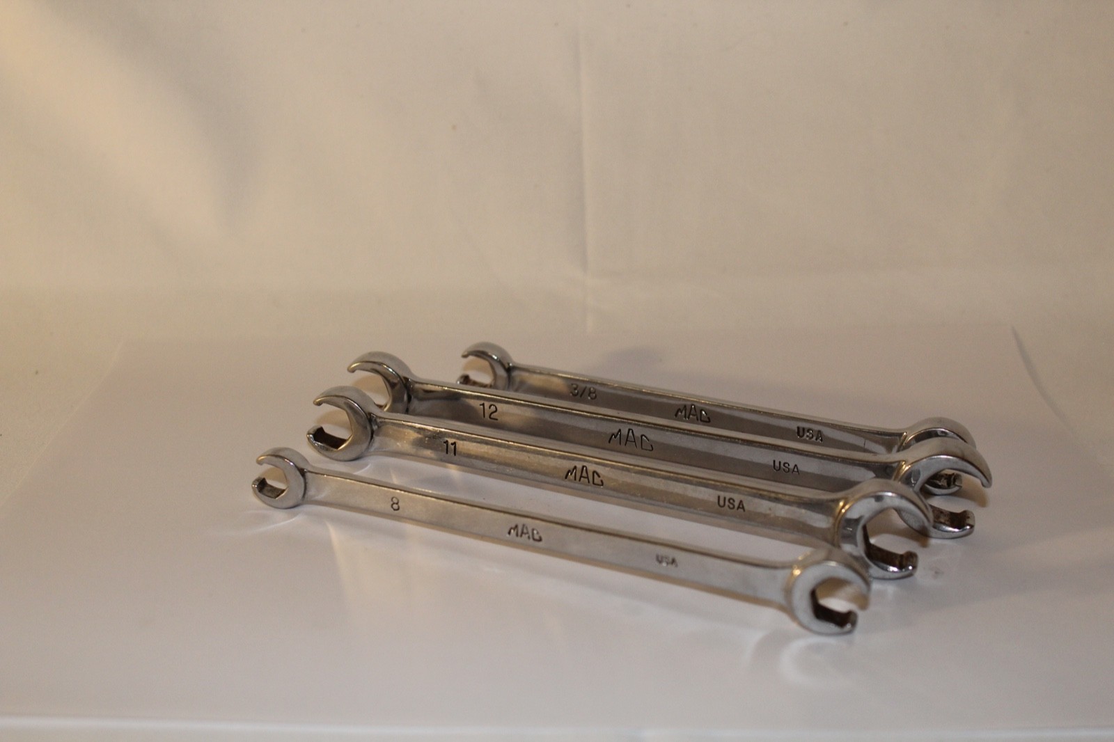 MAC SAE Metric Flare Nut Wrench Set 8mm, 10mm, 11mm, 12mm, 13mm, 14mm, 3/8, 7/16