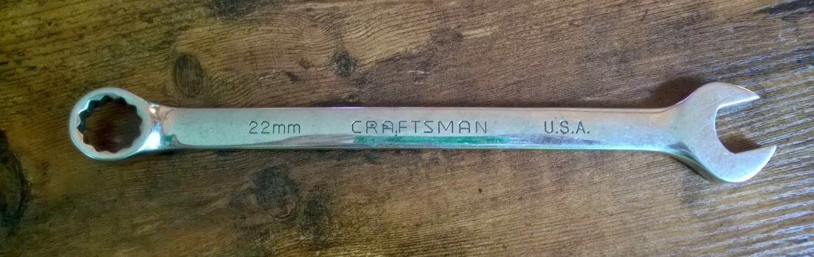 Craftsman Professional 22mm Combination Wrench 12 Point 45956 USA