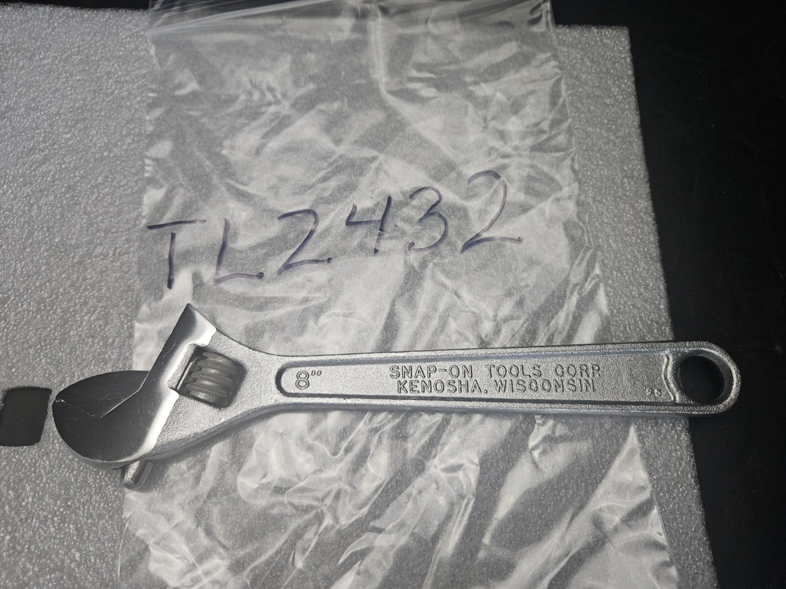 BLUE-POINT BY SNAP ON 8″ ADJUSTABLE WRENCH USA (TL2432)
