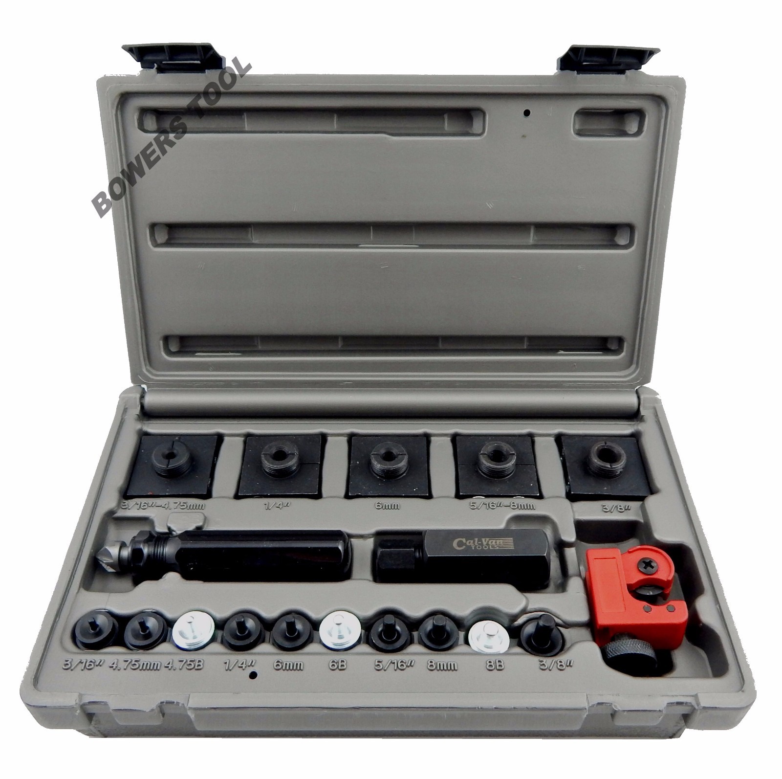 Cal Van Master In Line Double & Bubble Flaring Tool Set w Tube Cutter 165