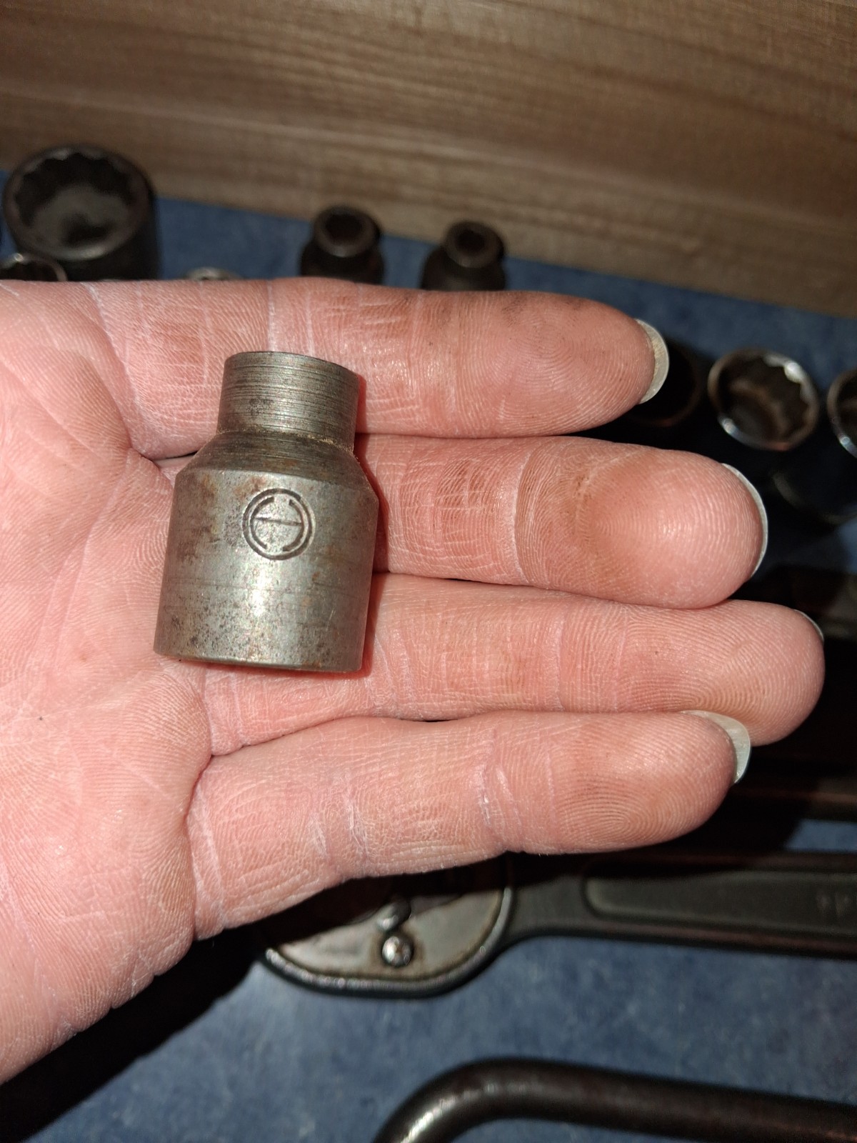 26 Piece Pre War Mixed Socket Wrench-Sockets-Plomb-Hinsdale-Indestro-Super-truth