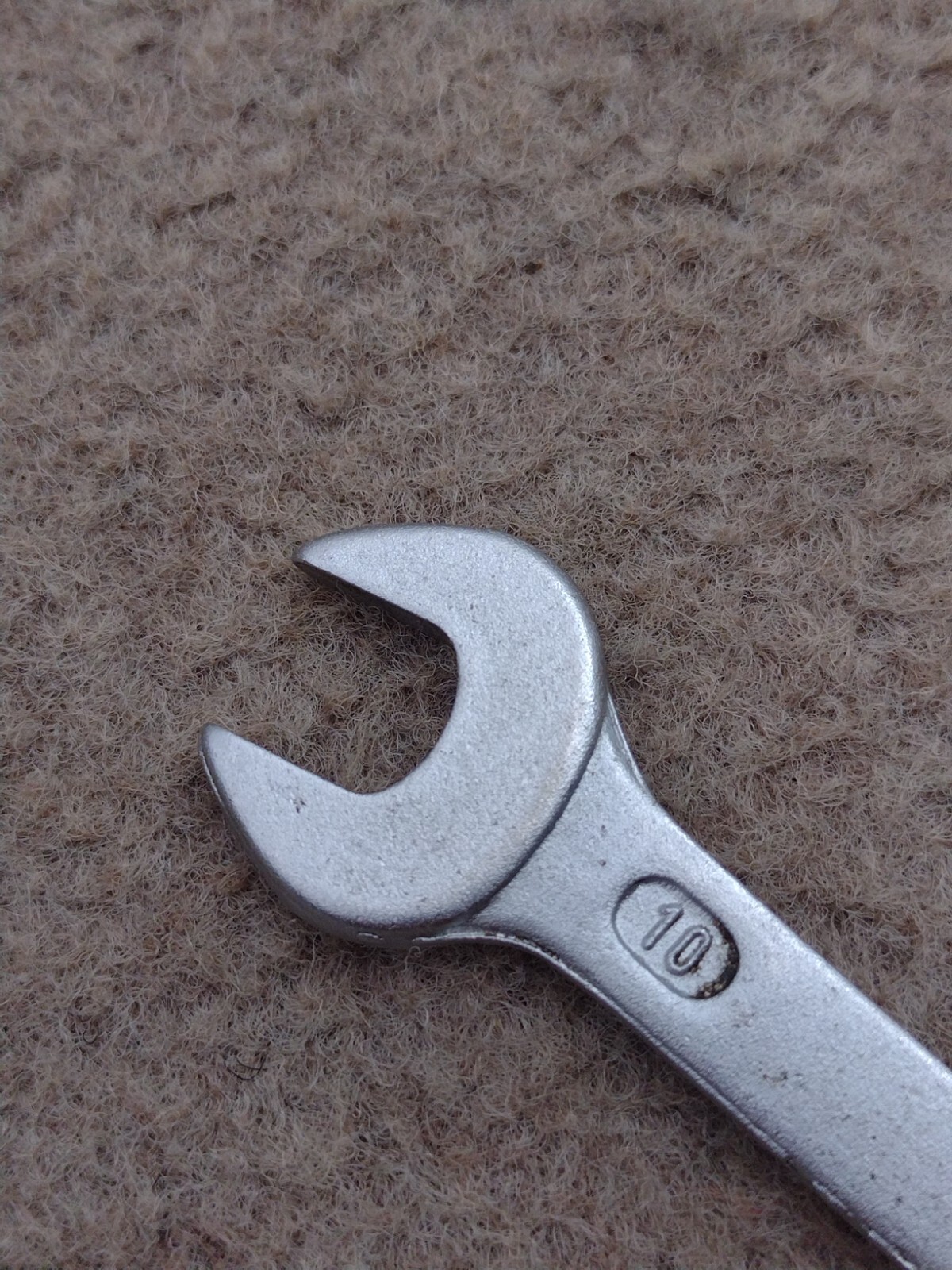 Rahsol 8mm x 10mm Double Open End Wrench Germany German Made Chrome Vanadium .