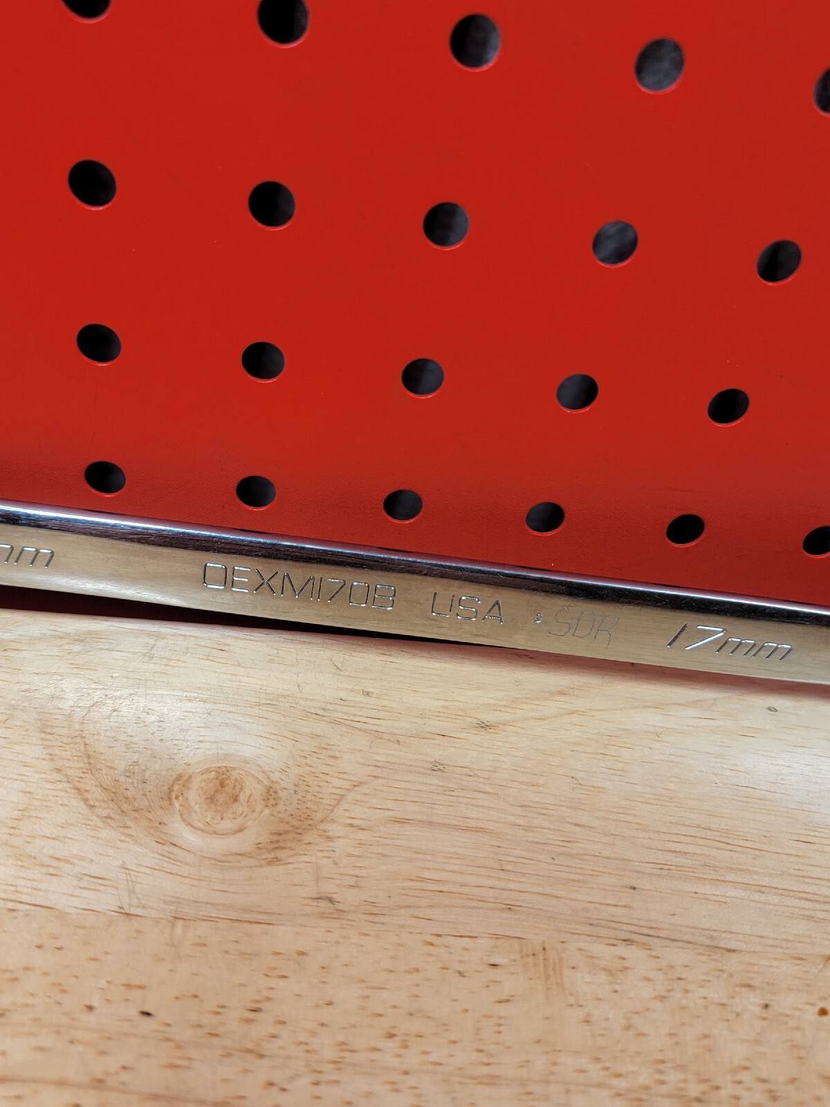 Snap-on 17mm Metric OEXM170B 12-Point Combination Wrench Chrome USA See Details