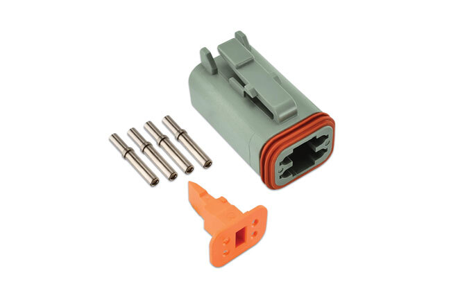 Connect 37500 Deutsch 4 Pin Plug Connector Kit 6 Pc