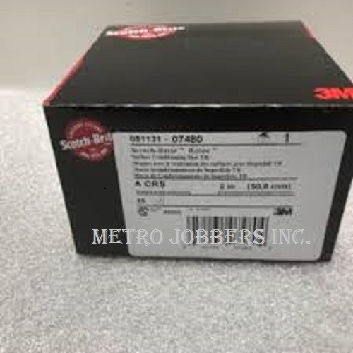 3M Roloc 07480 2″ Surface Condition Disc Brown Coarse 7480 25/BOX