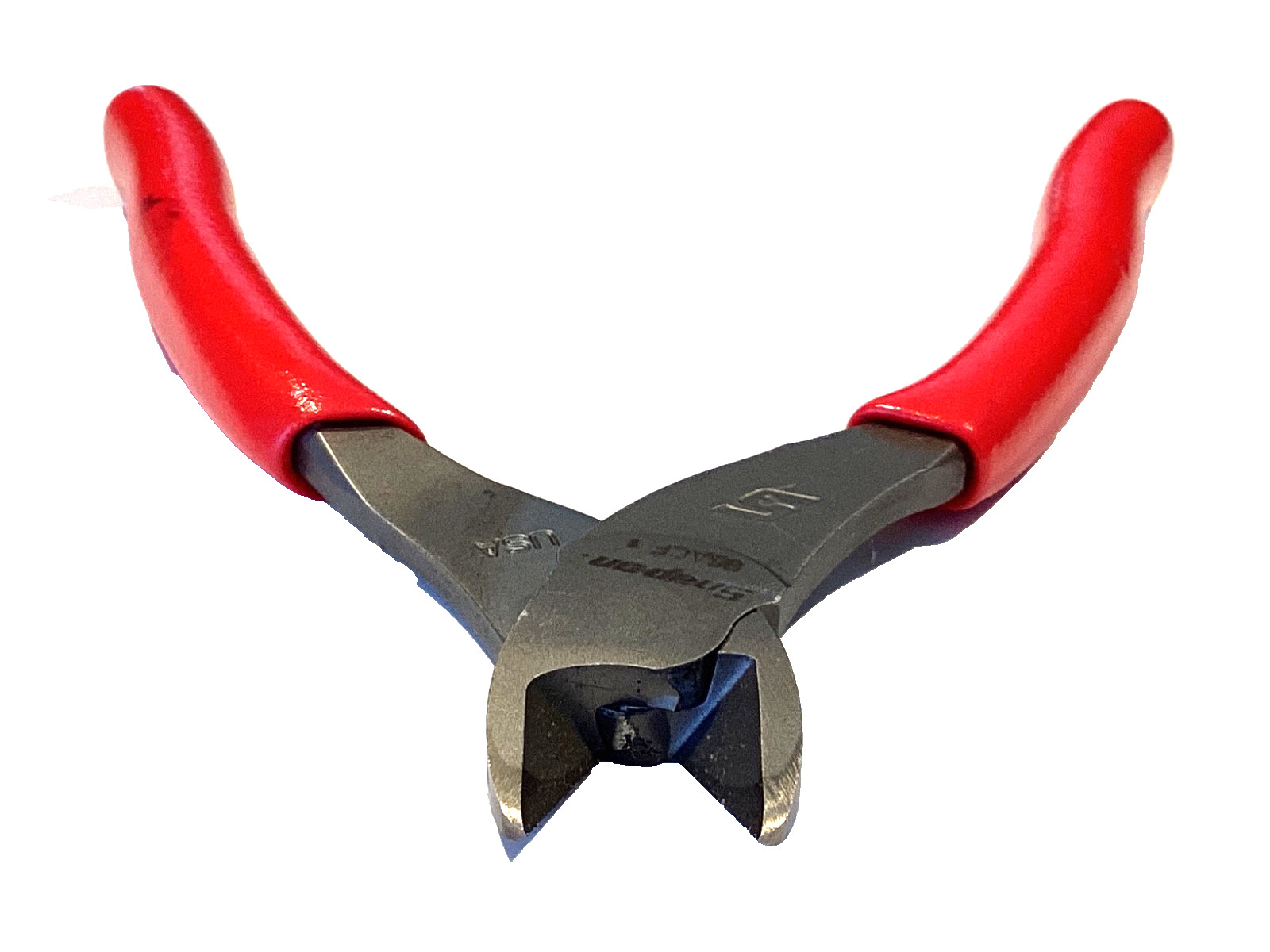 Snap on Tools USA NEW RED Soft Grip Vector Edge Diagonal Cutter Pliers 86ACF