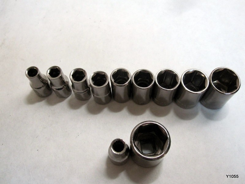 11 pcs Craftsman 6 point SAE see description