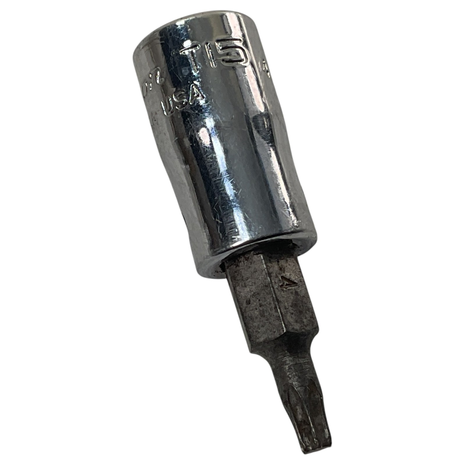 Snap-on Torx Bit Socket T15 1/4″ Drive TTX15A Sold As Pictured Mechanic Tool