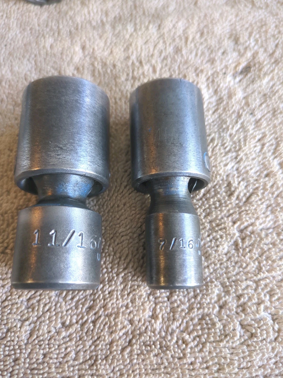 MAC TOOLS 1/2 Drive 6 Point Swivel Shallow Impact Socket Set 6 Piece USA