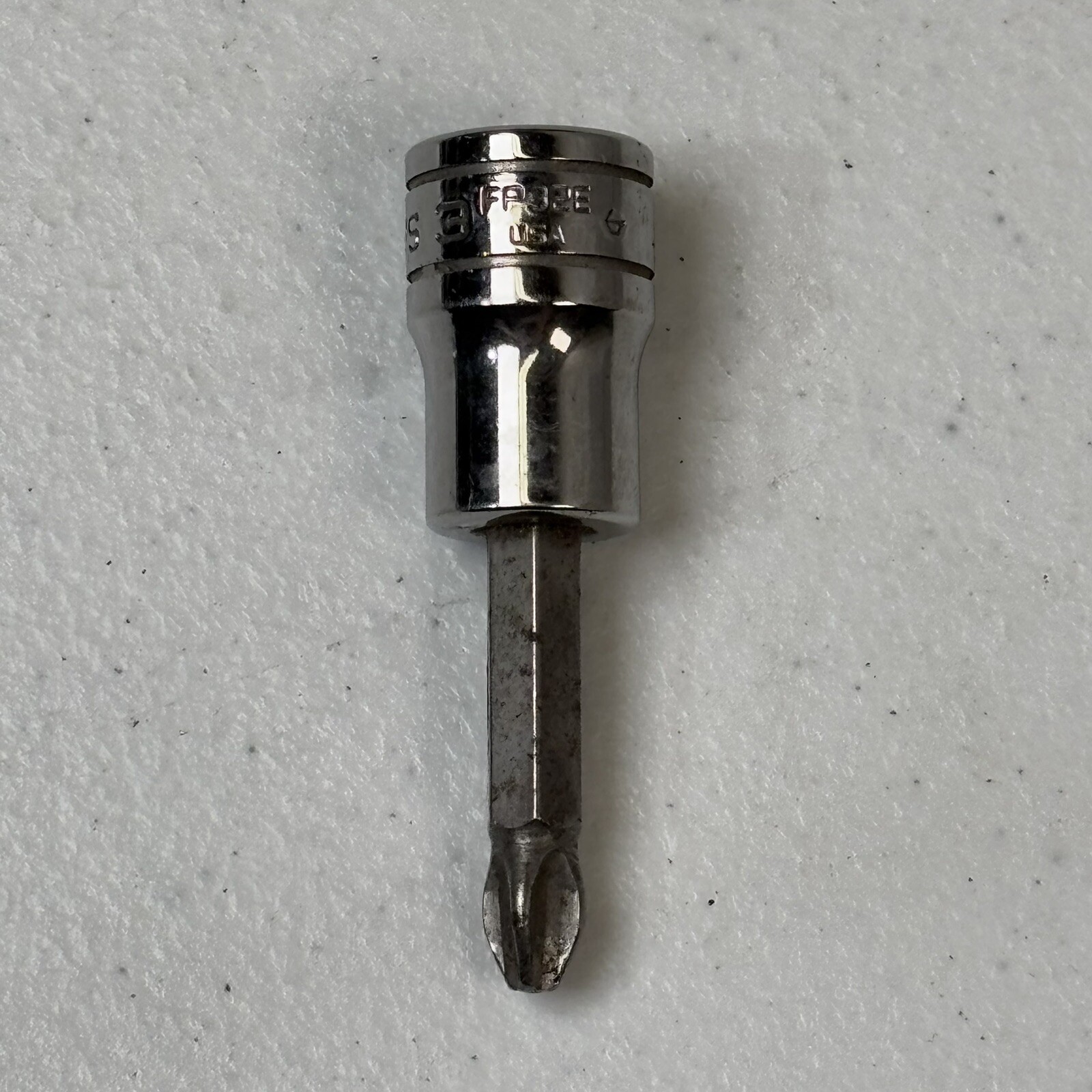 Snap-on 3/8″ Drive #3 Phillips Standard Bit Socket Driver FP32E