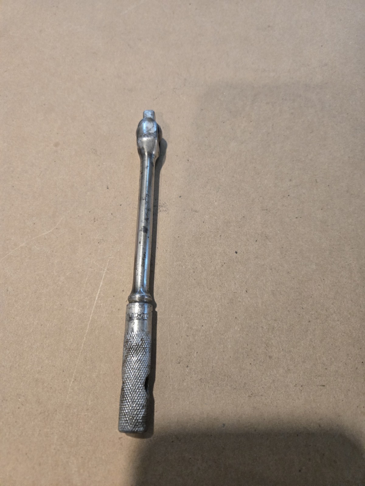 Snap On Vintage 1/4″ Drive 6″ Long Chrome Breaker Bar USA READ AD TM-10-D