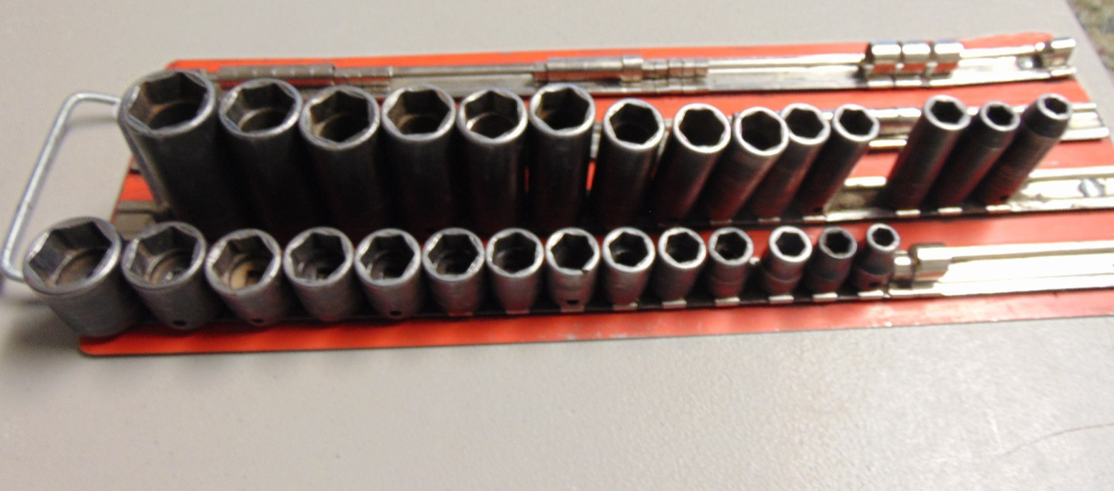 28 Pc. Snap On IMFM (14 Pc.) 3/8″ Dr. 6 Pt. AND SIMFM (14 Pc.) IMPACT SOCKETS