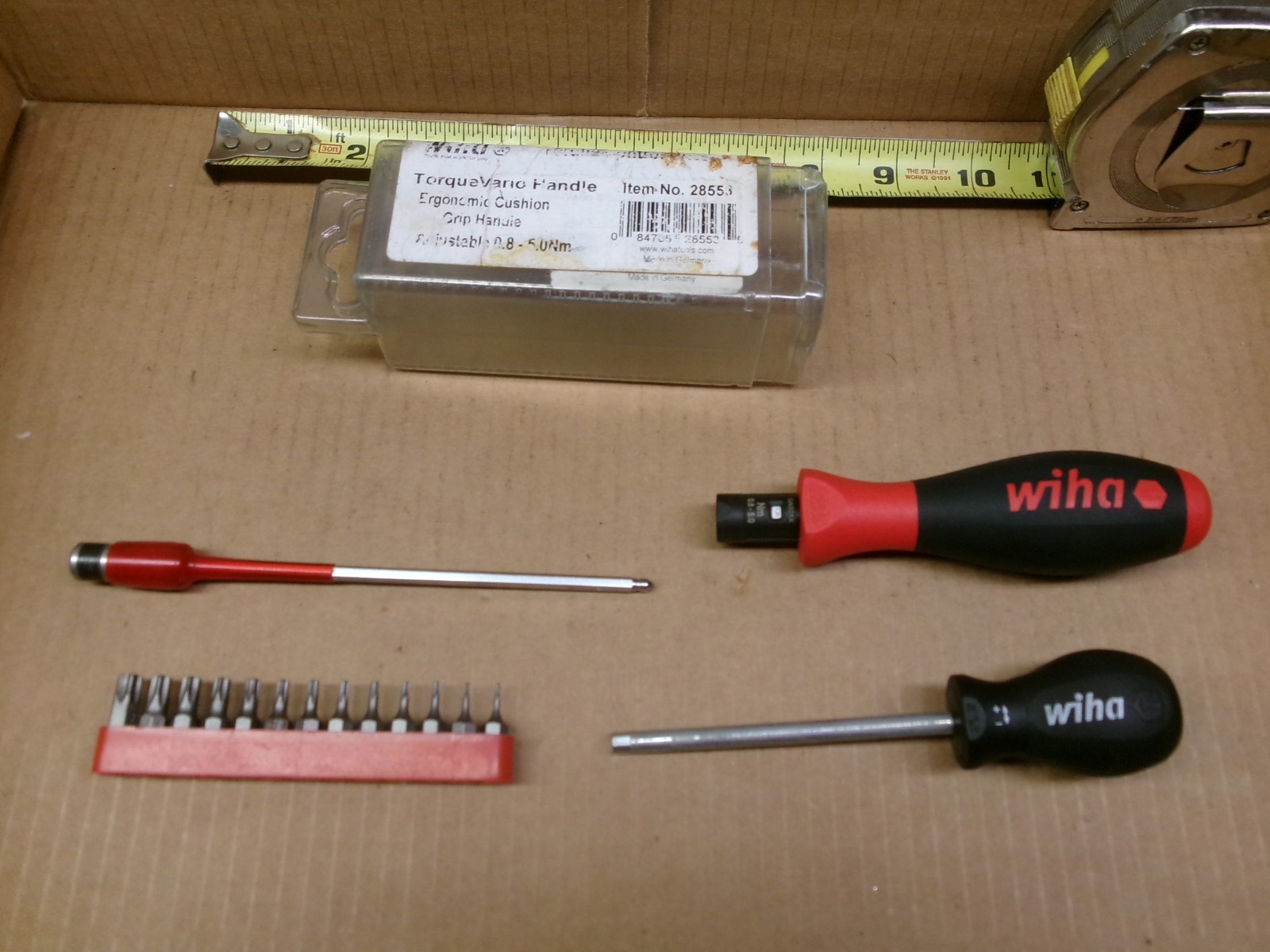 Wiha Germany 16-Piece 0.8 – 5.0 NM Torque Vario Screwdriver Set No 28553