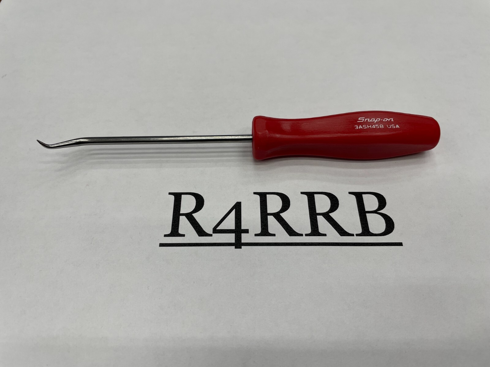 Snap-on Tools USA NEW Classic RED Mini Hard Handle 45° Pick 3ASH45BR