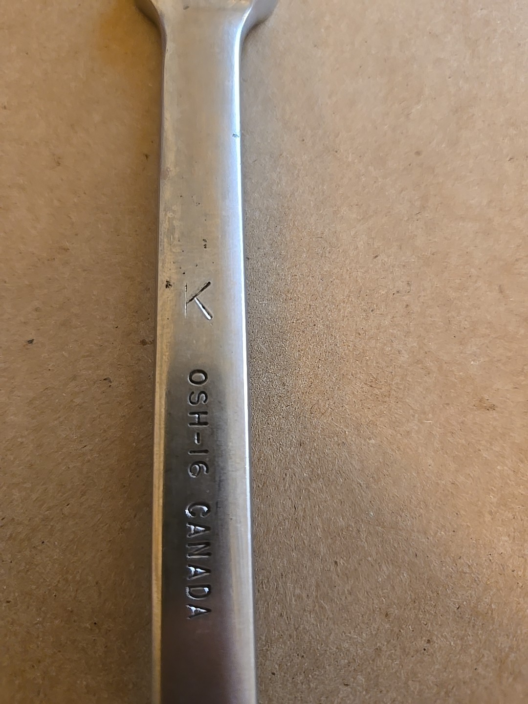 Snap On 1/2″ 6PT SAE Chrome Combination Wrench Canada OSH-16