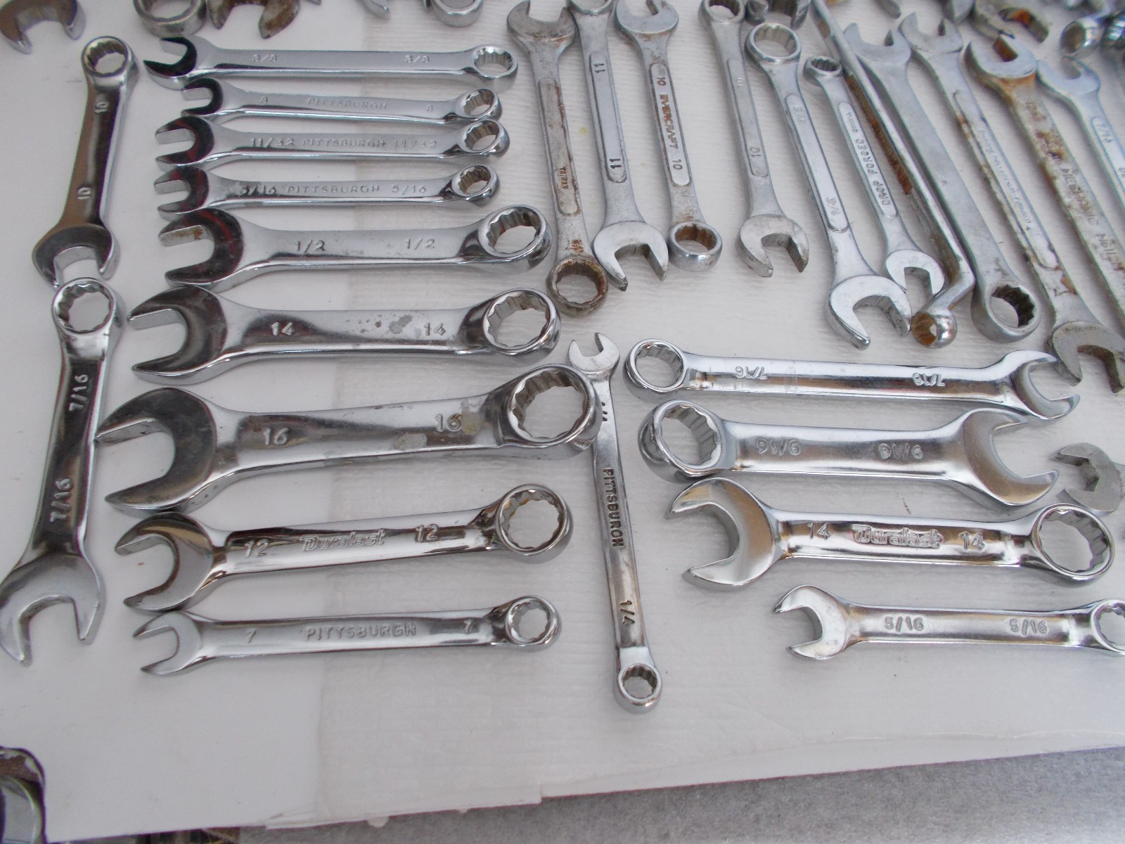 Large Lot of 70+ Misc/Random Wrenches Imports Flea Market Use All Good