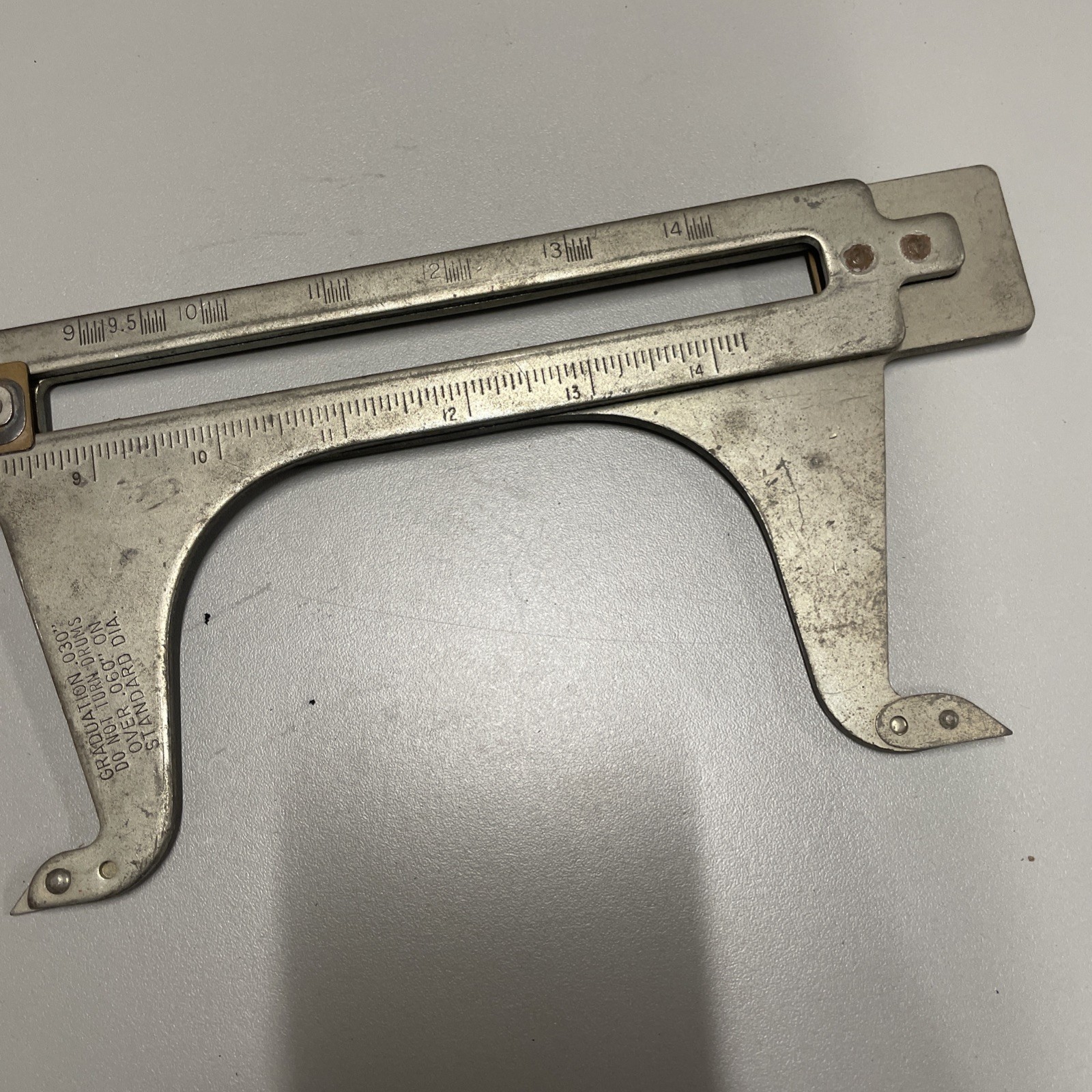 Vintage K-D Tools 277 Brake Resetting Gauge MADE IN USA