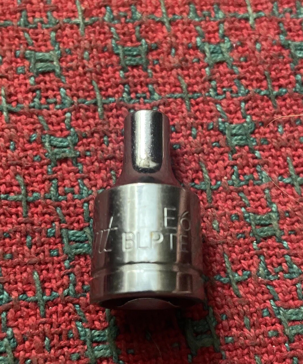 BLUE POINT Tools 3/8″ DRIVE EXTERNAL TORX SOCKET E6 BLPTE386 NOS By Snap On