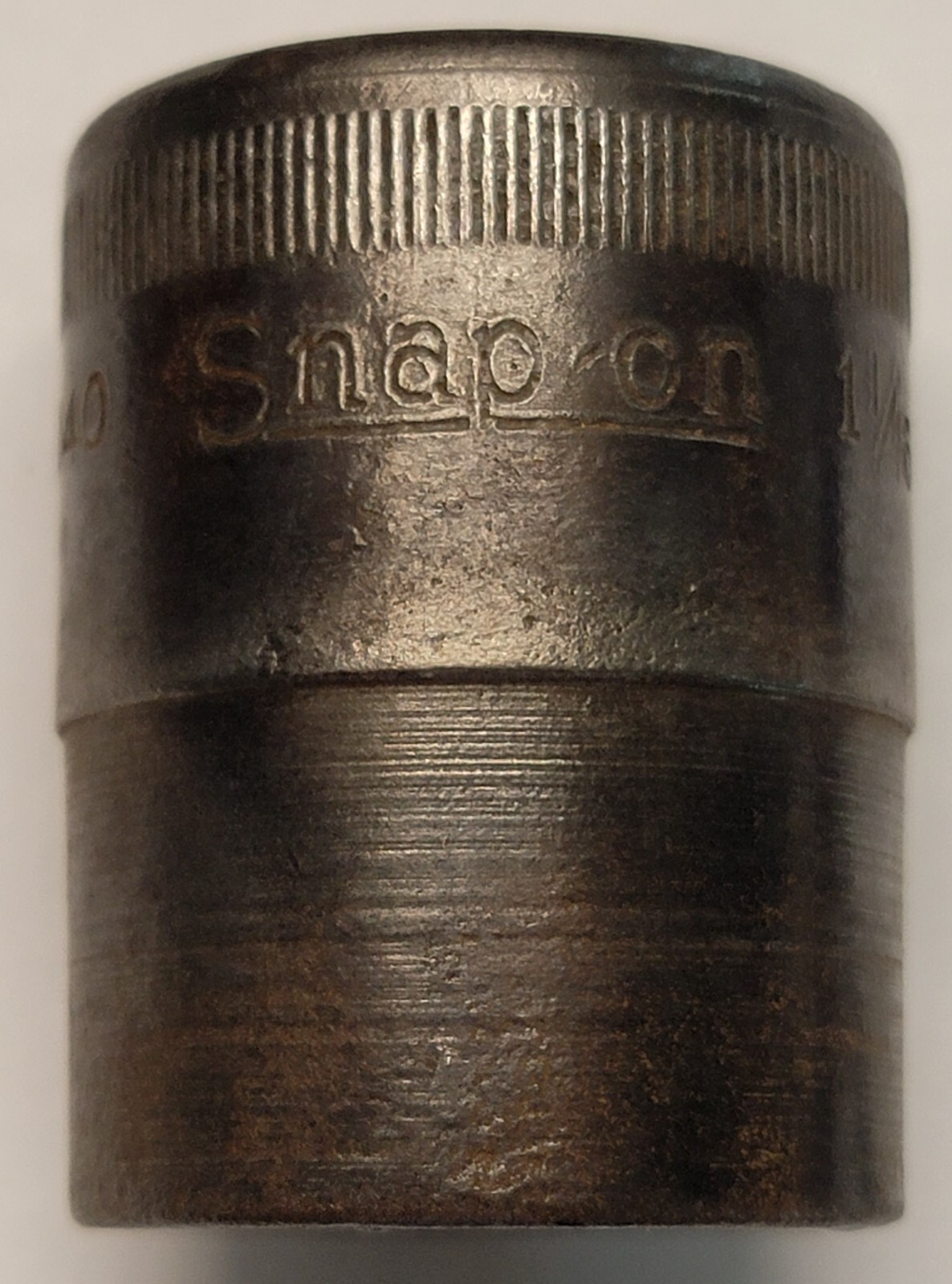 SNAP ON DH-340 SOCKET 12 POINT 1-1/16″ RARE 5/8″ DRIVE PAT # 1424060 / 1930’S