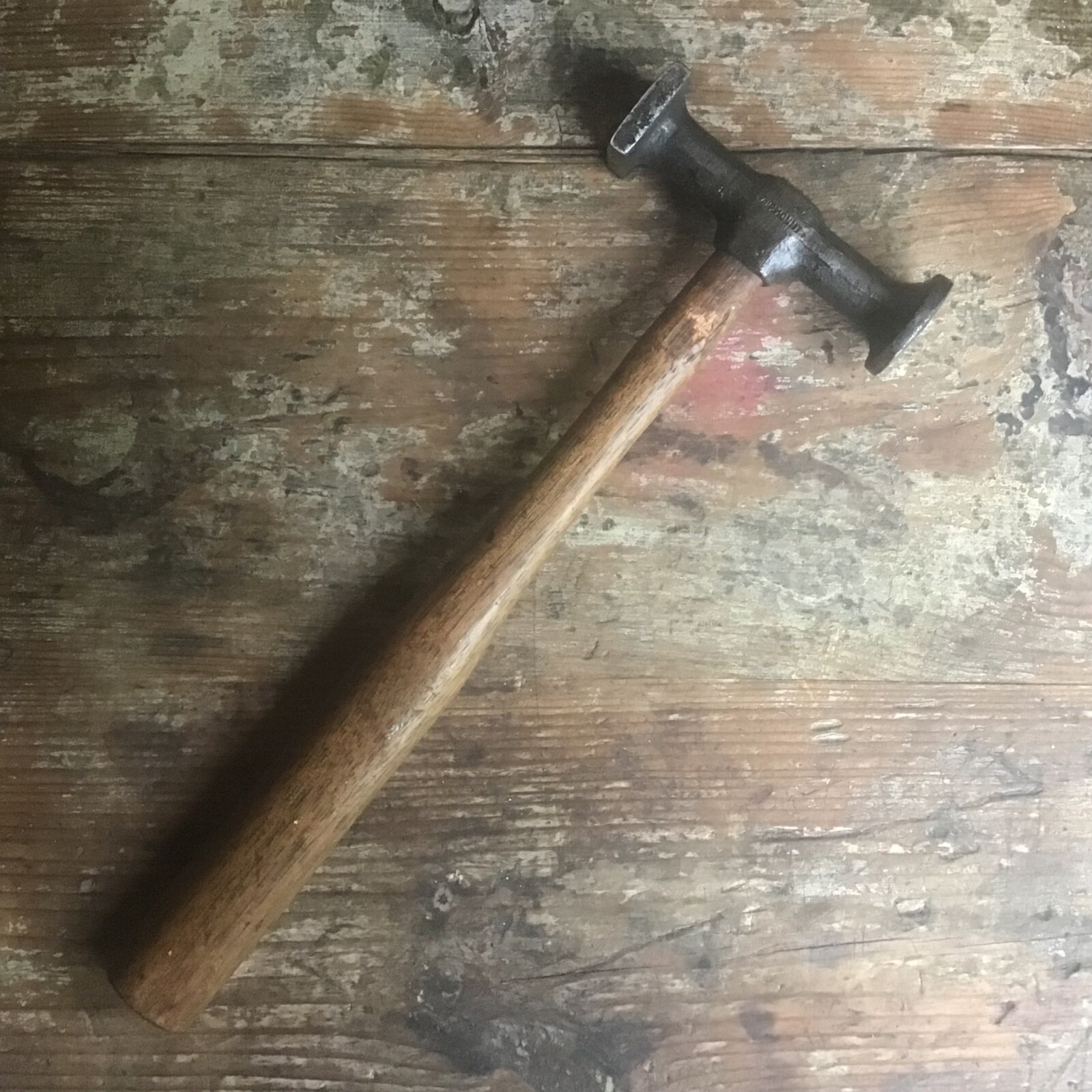 Vintage Fairmount 161-G Curved Face Auto Body Hammer Metal Work Repair Hand Tool