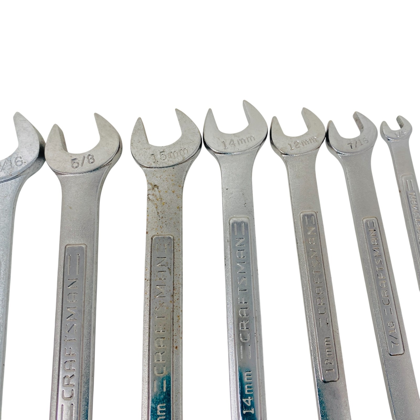 Craftsman USA Wrench Set Heavy Duty 1-1/4″ to 1/4″, Forged in USA, 13 Pcs
