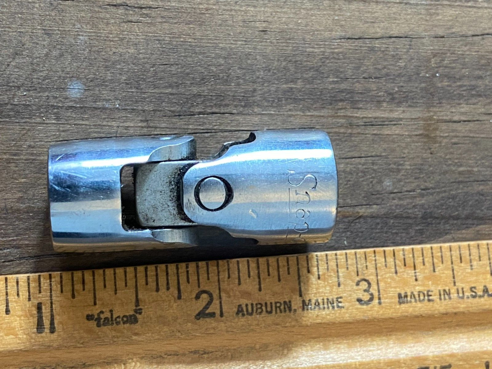 Snap-On 3/8 Drive FVU 14-12 point 7/16 Swivel Socket
