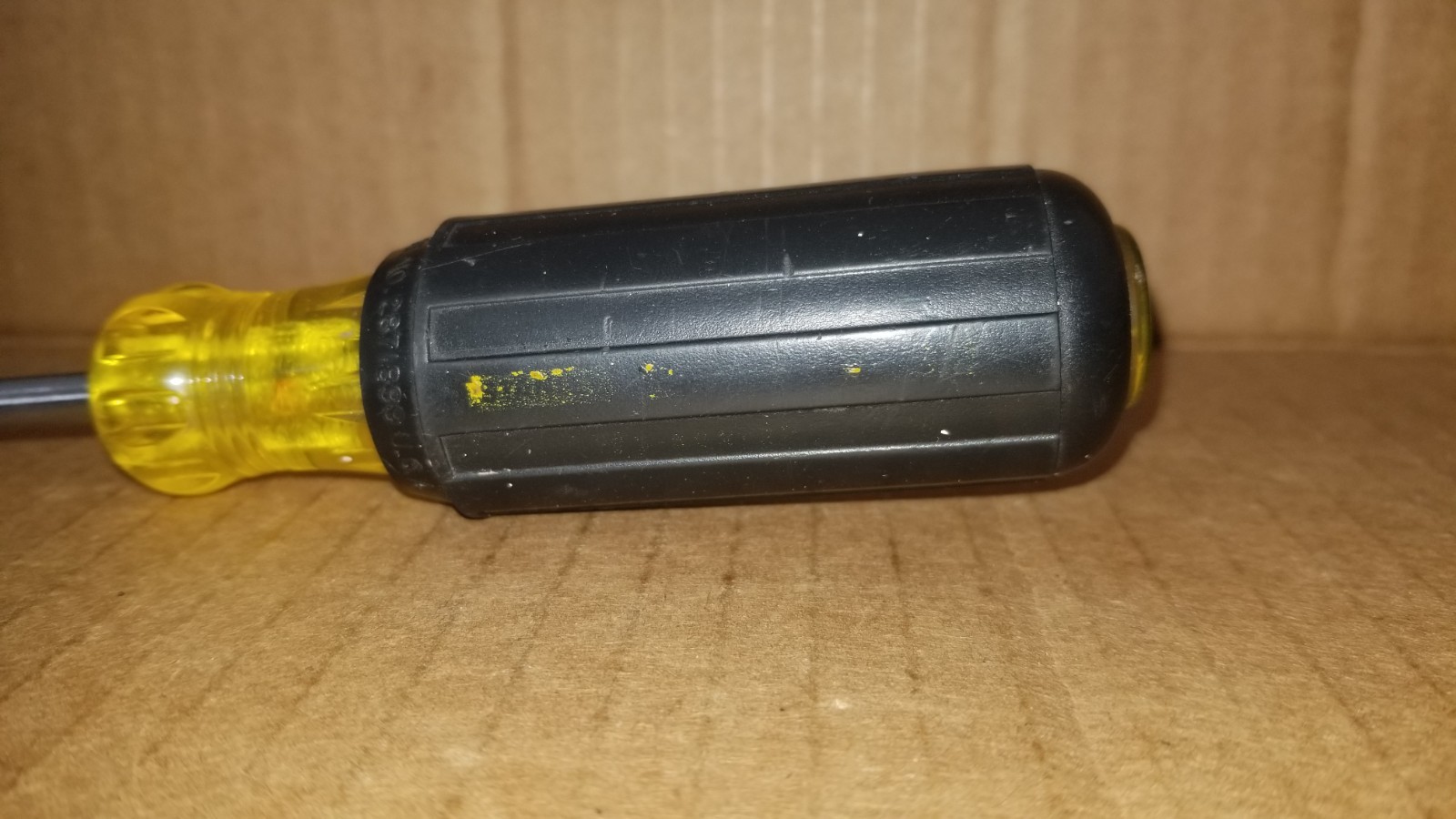 Vintage Black &Yellow Phillips Screwdriver VGC