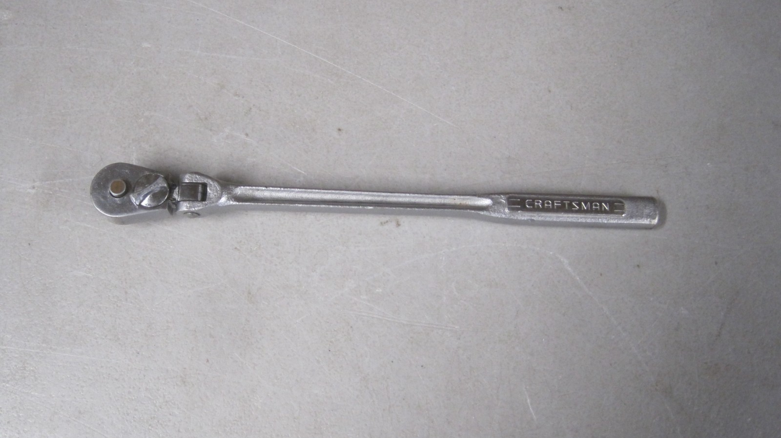 VINTAGE CRAFTSMAN 3/8″ DR. FLEX HEAD RATCHET OIL PORT # 42791 V-SERIES USA XINT