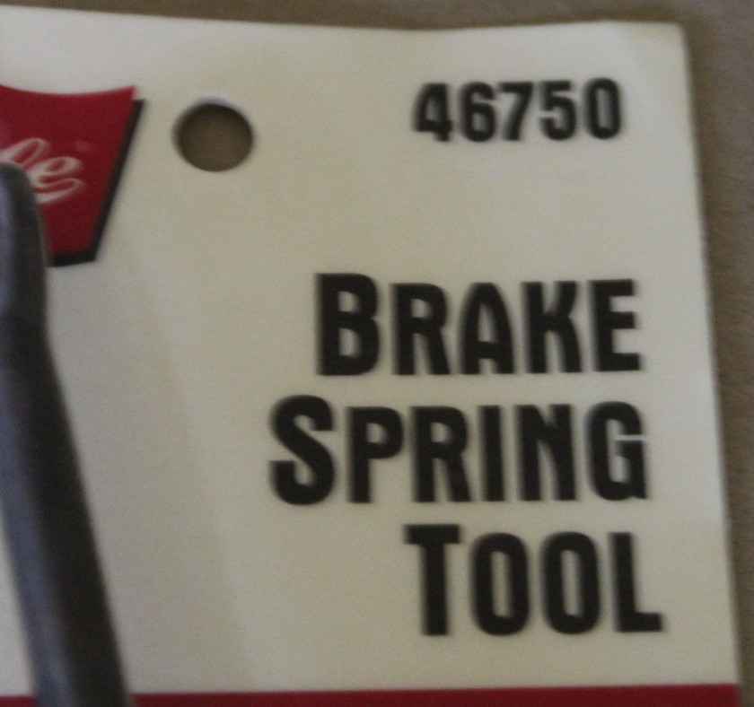 LISLE 46750 BRAKE SPRING TOOL