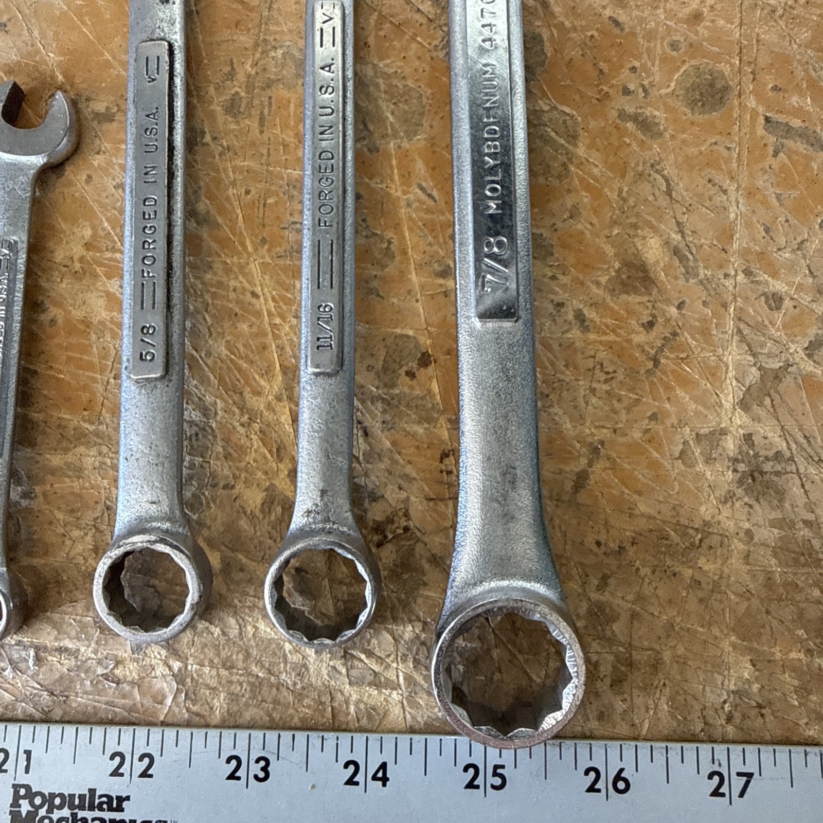 Craftsman Combination Wrench Lot SAE & Metric | Mixed Sizes | USA Made | Used