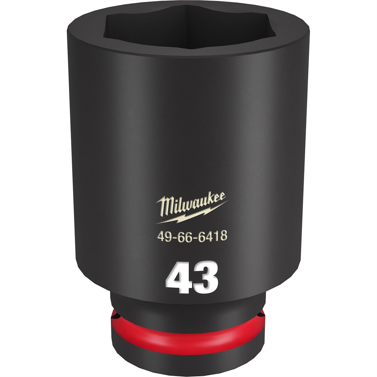 SHOCKWAVE Impact Duty™ 3/4″Drive 43MM Deep 6 Point Socket Milwaukee Tool 49-66