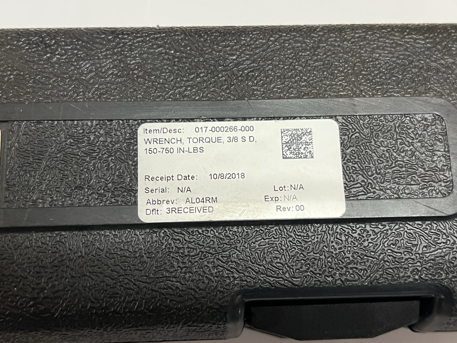 CDI 3/8 Drive Micrometer Torque Wrench Model 7502MRRHSS 100-750 In/Lb w Case USA