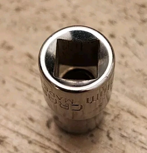 Craftsman USA 6mm Socket 6 Point 1/4″ Drive EE 43502