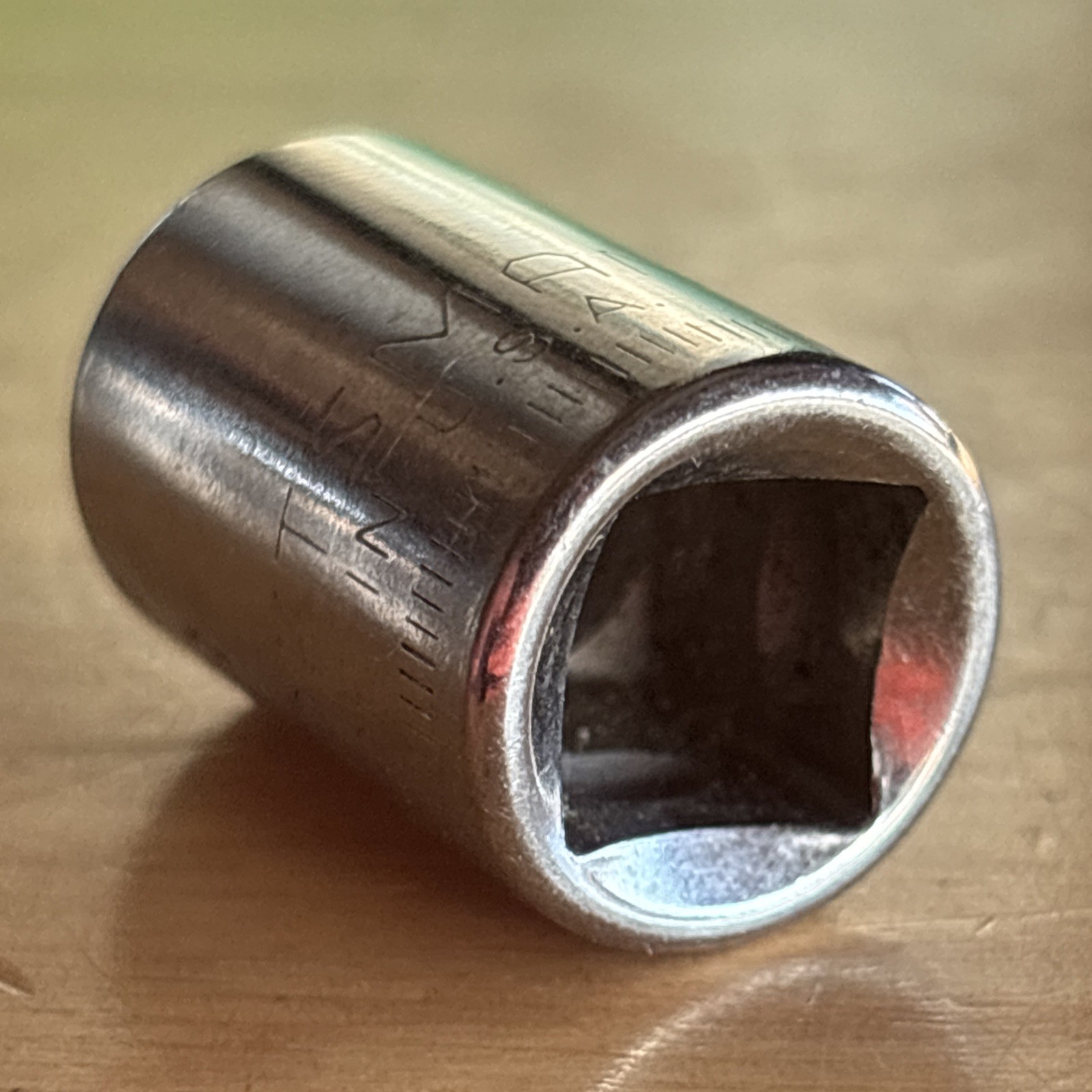 Craftsman 11mm Shallow Socket 3/8″ Drive 6 Point Inverted G Series 43543 USA