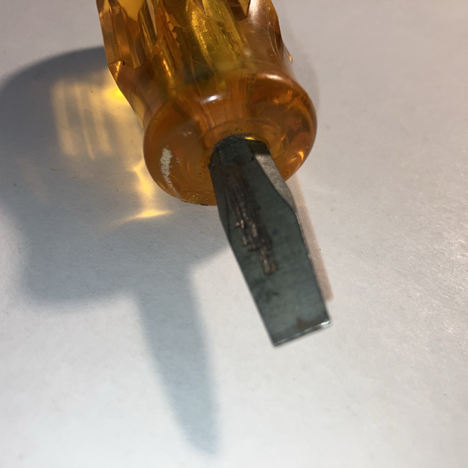Jensen Stubby 1/4″ Flat Slotted Head Screwdriver 36B141 Made In USA