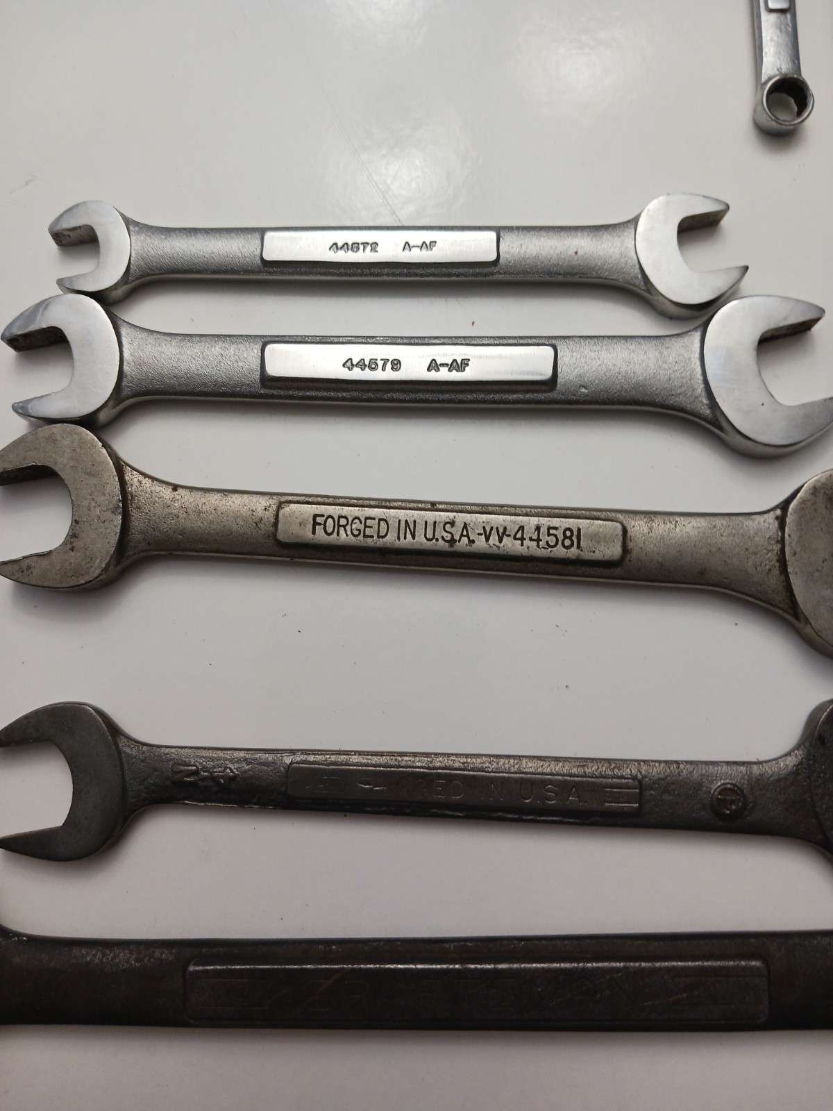 Craftsman Wrenches Sae,Metric Various Sizes Lot Of 37