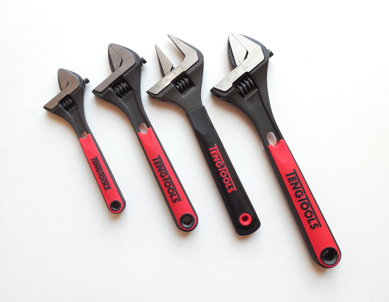 TENG TOOLS 4 PIECE ADJUSTABLE WRENCH SET TTADJ04