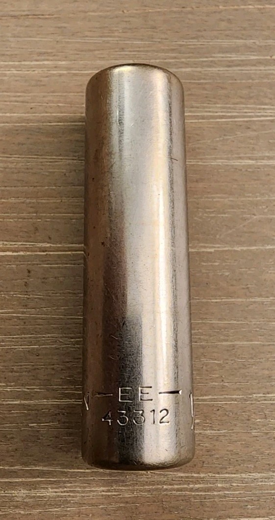 Craftsman USA 1/2″ Deep Well Socket 12 Point 3/8″Drive EE 43312