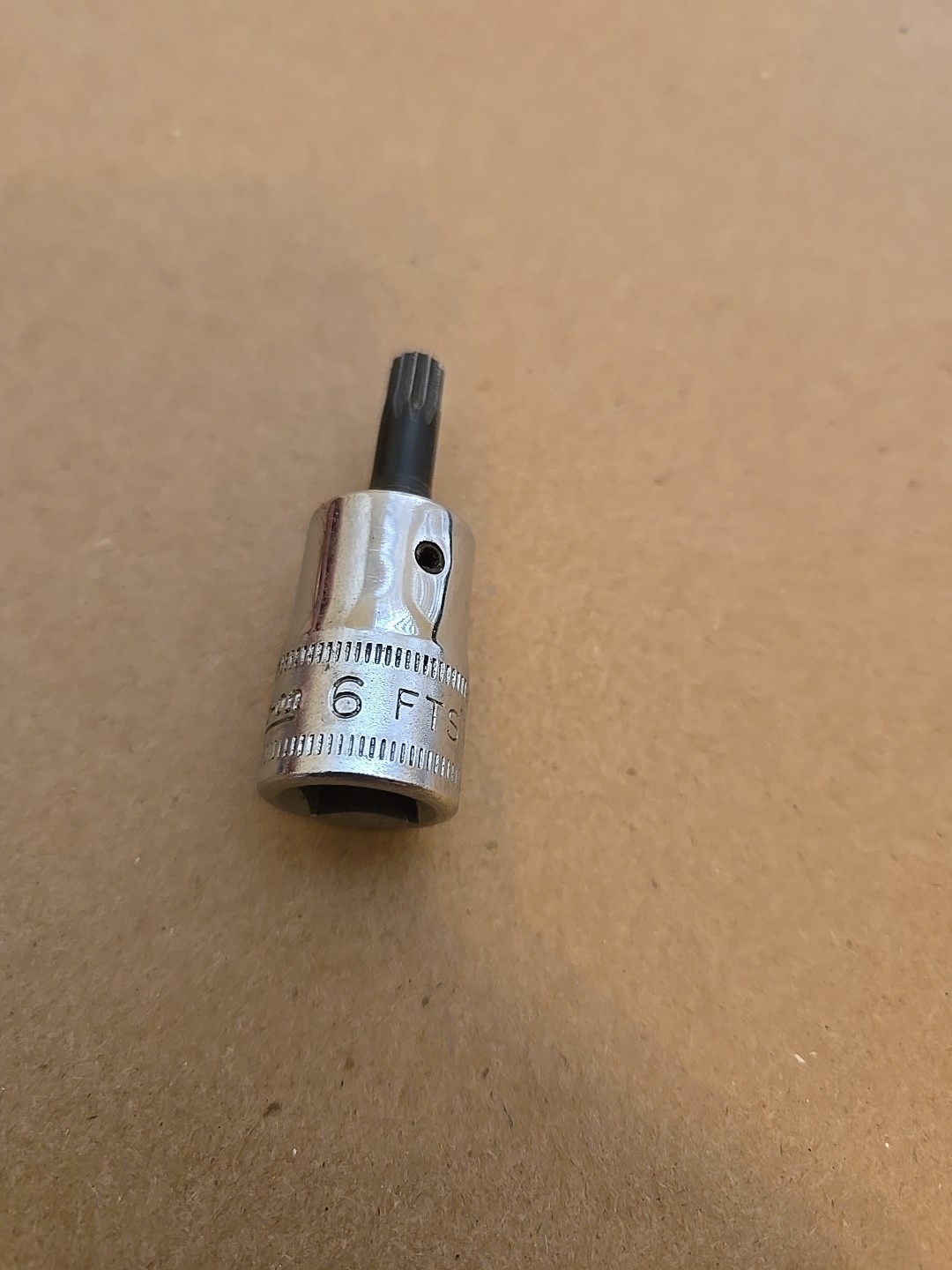 Snap On 3/8″ Drive 6MM Metric Chrome Triple Square Socket FTSM6A