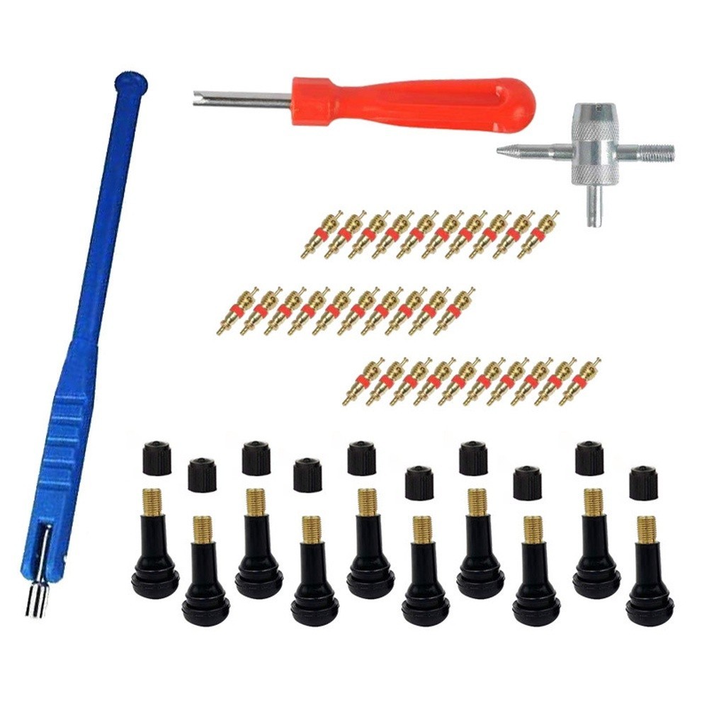 43 Pcs Alloy Steel Tire Valve Core Tool Set for Tire Valve for service Tasks