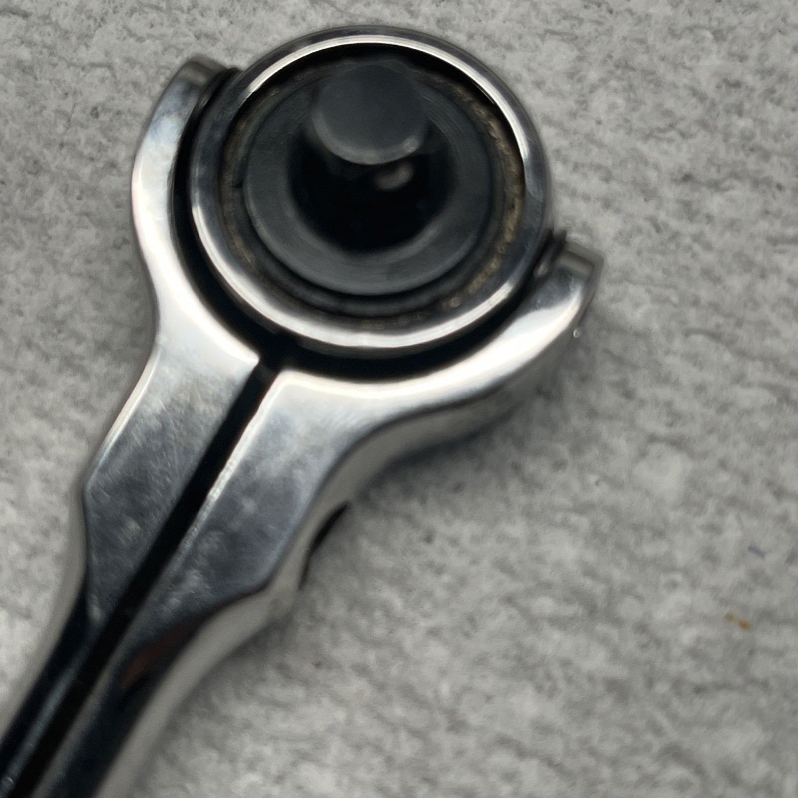 Vintage Snap-On Tools TM738 1/4″ Drive Swivel Flex Roto Head Ratchet Excellent