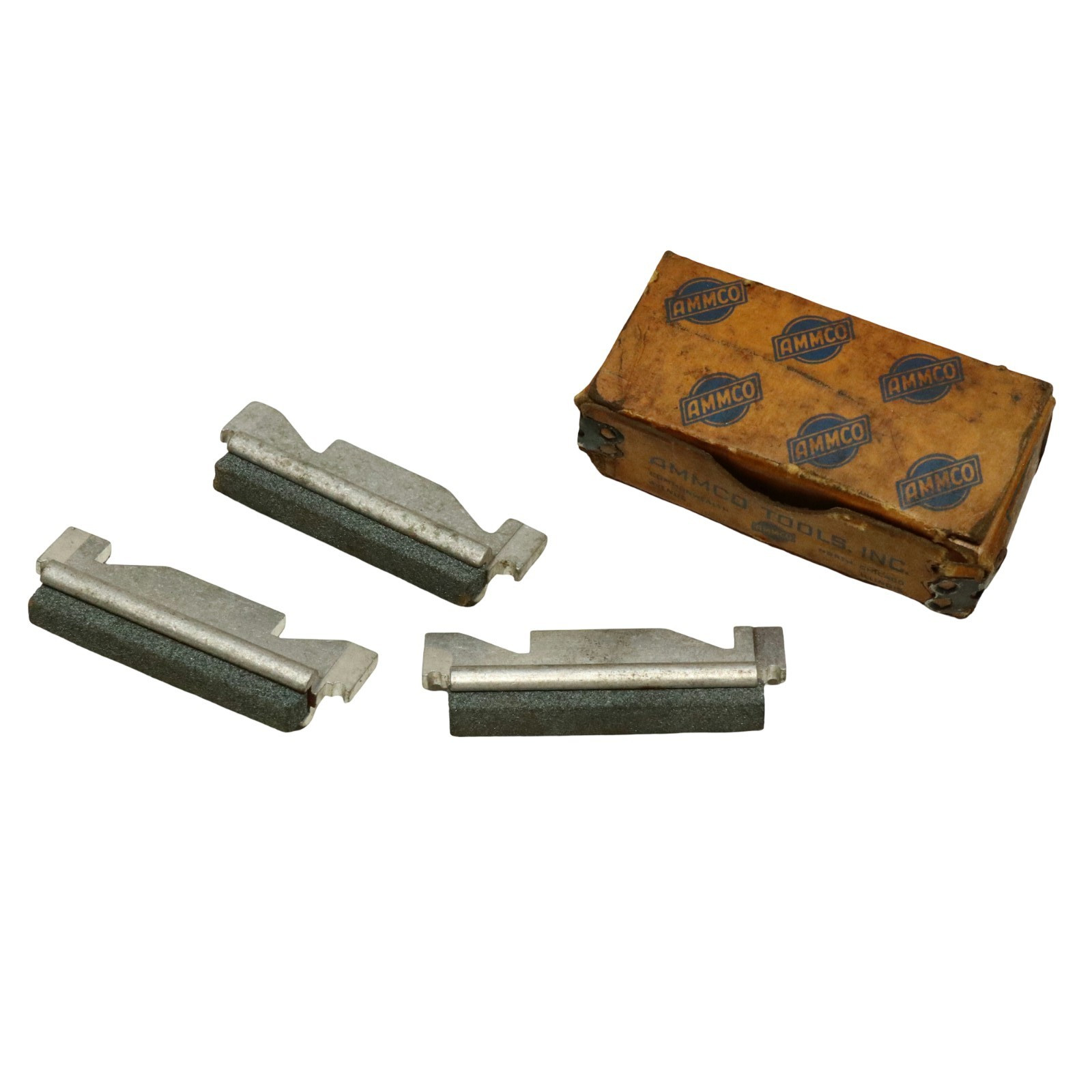 3 Pack AMMCO Surfacing Hone Stones 194 – NOS