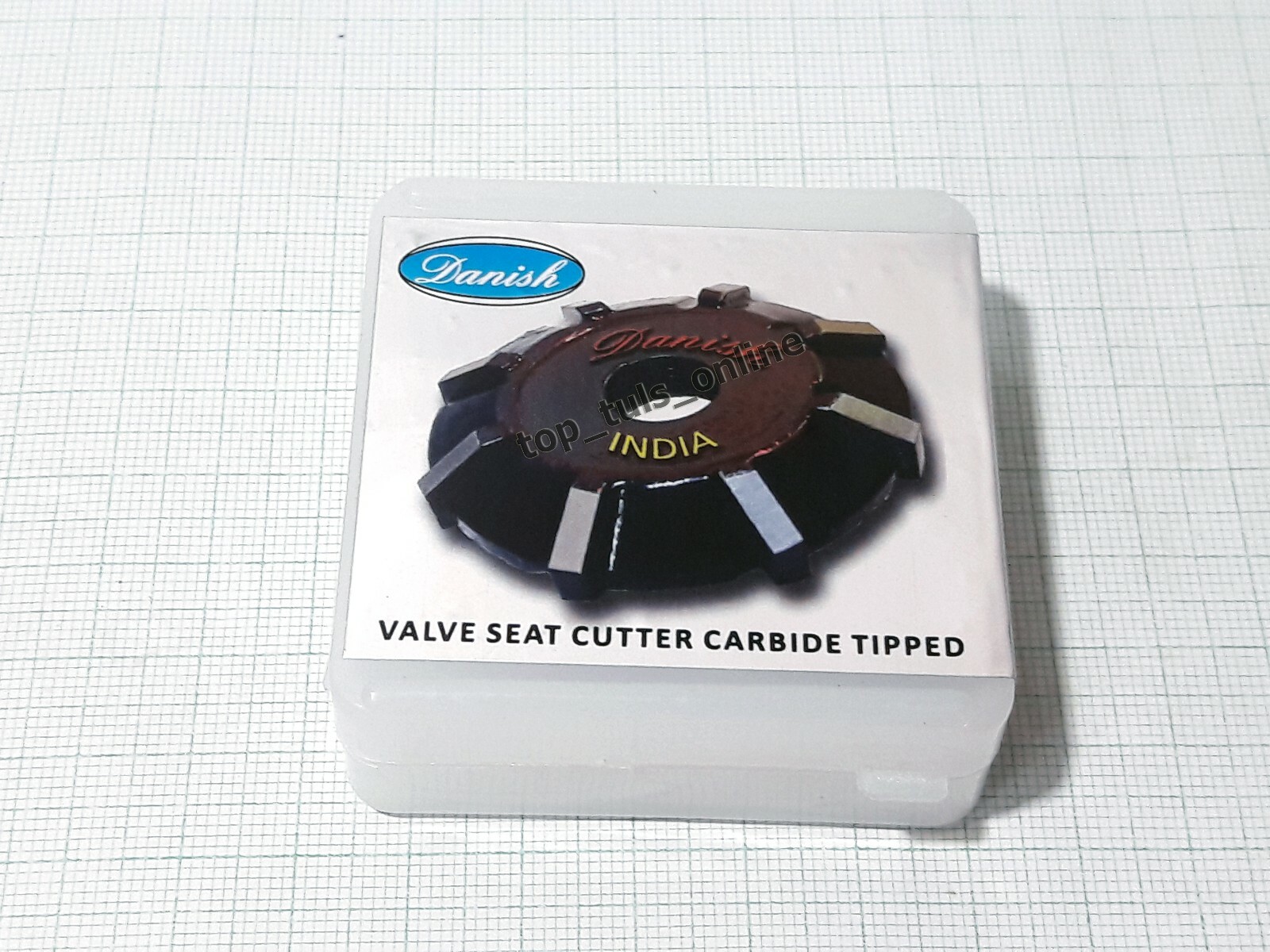 VALVE SEAT CUTTER CARBIDE TIPPED 1.500 – 45 DEG TO CUT HARD WORN OUT SEATS